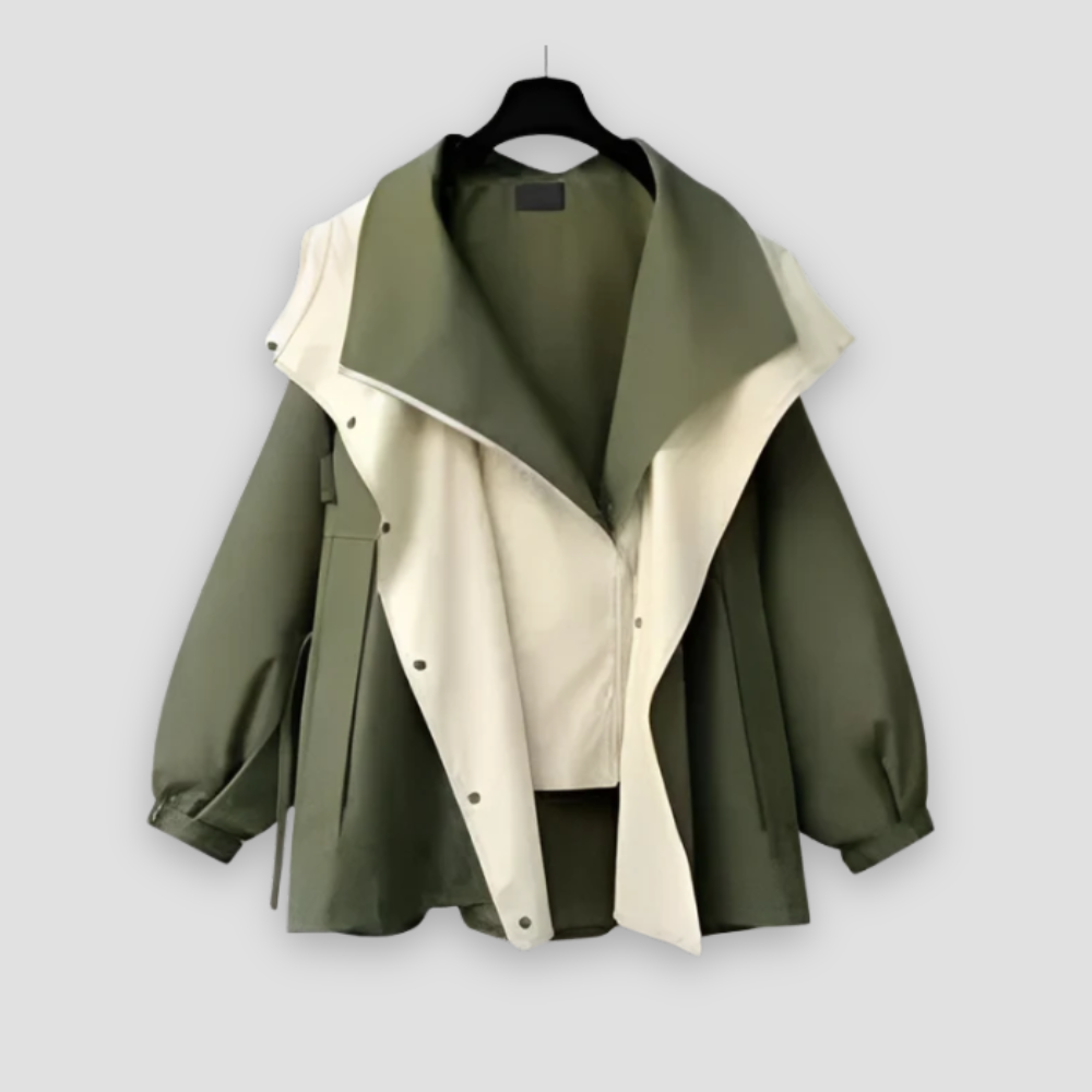 Badhie | Women’s Winter Waterproof Windbreaker Oversized Utility Jacket