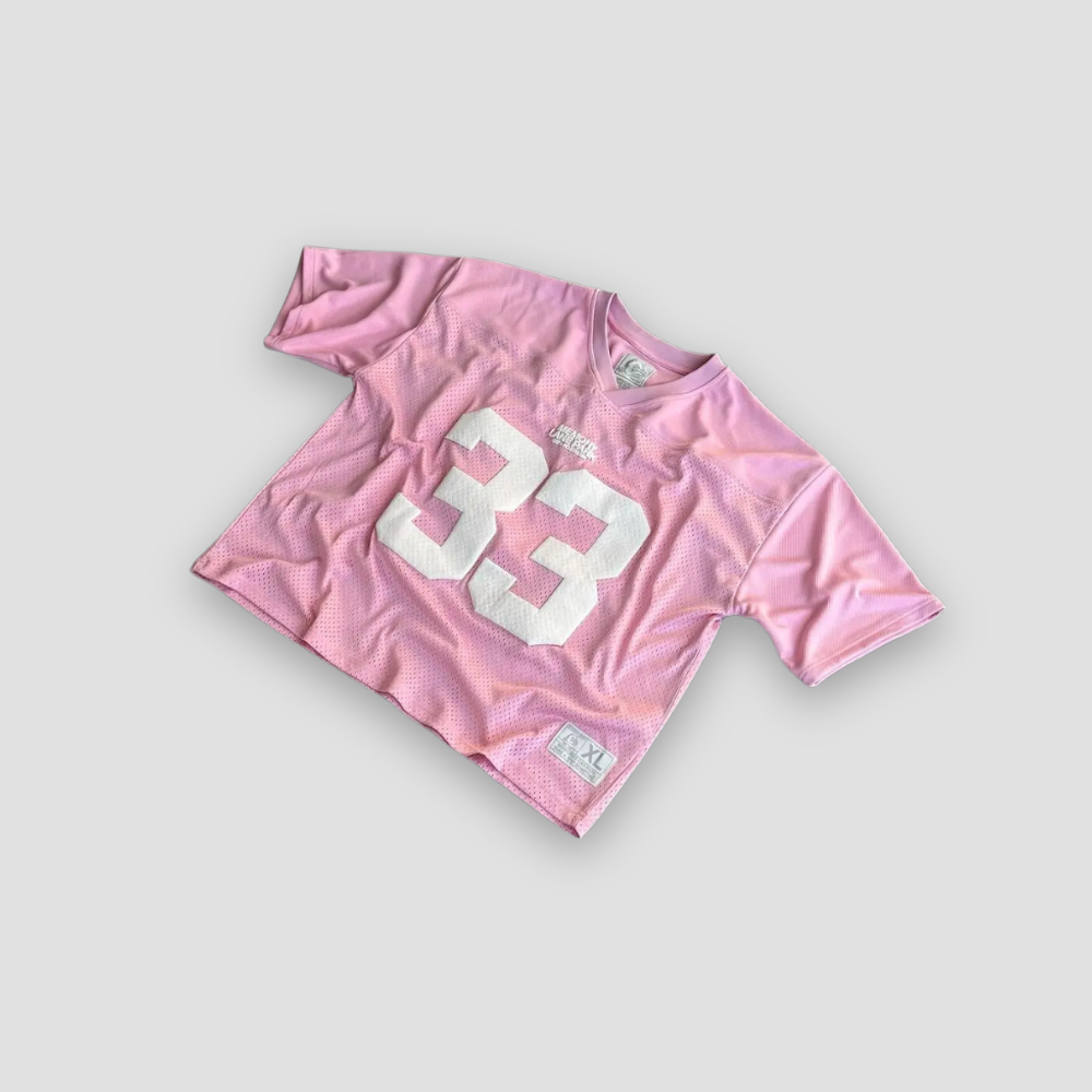 Badhie | Women's Oversized Mesh Football T-Shirt