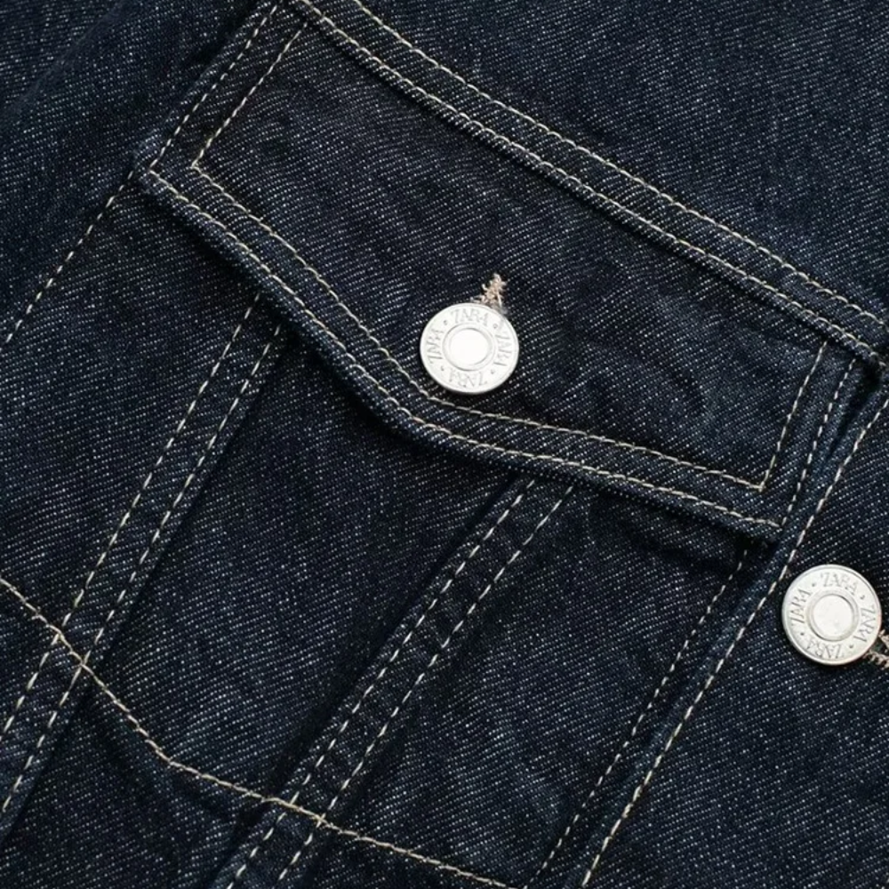 Badhie | Women's Vintage Denim Jacket Pants Set