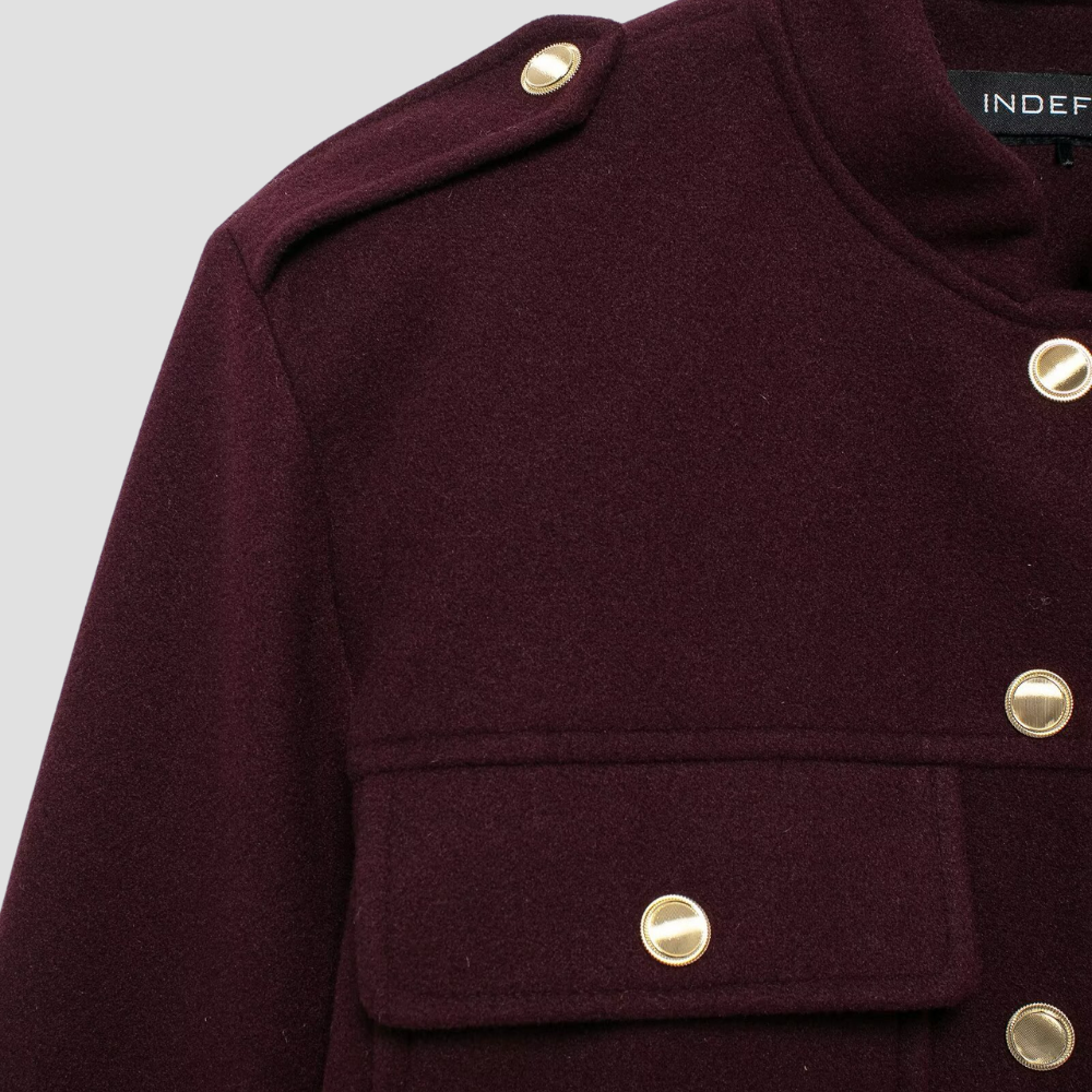 Badhie | Women’s Military-Inspired Wool Jacket