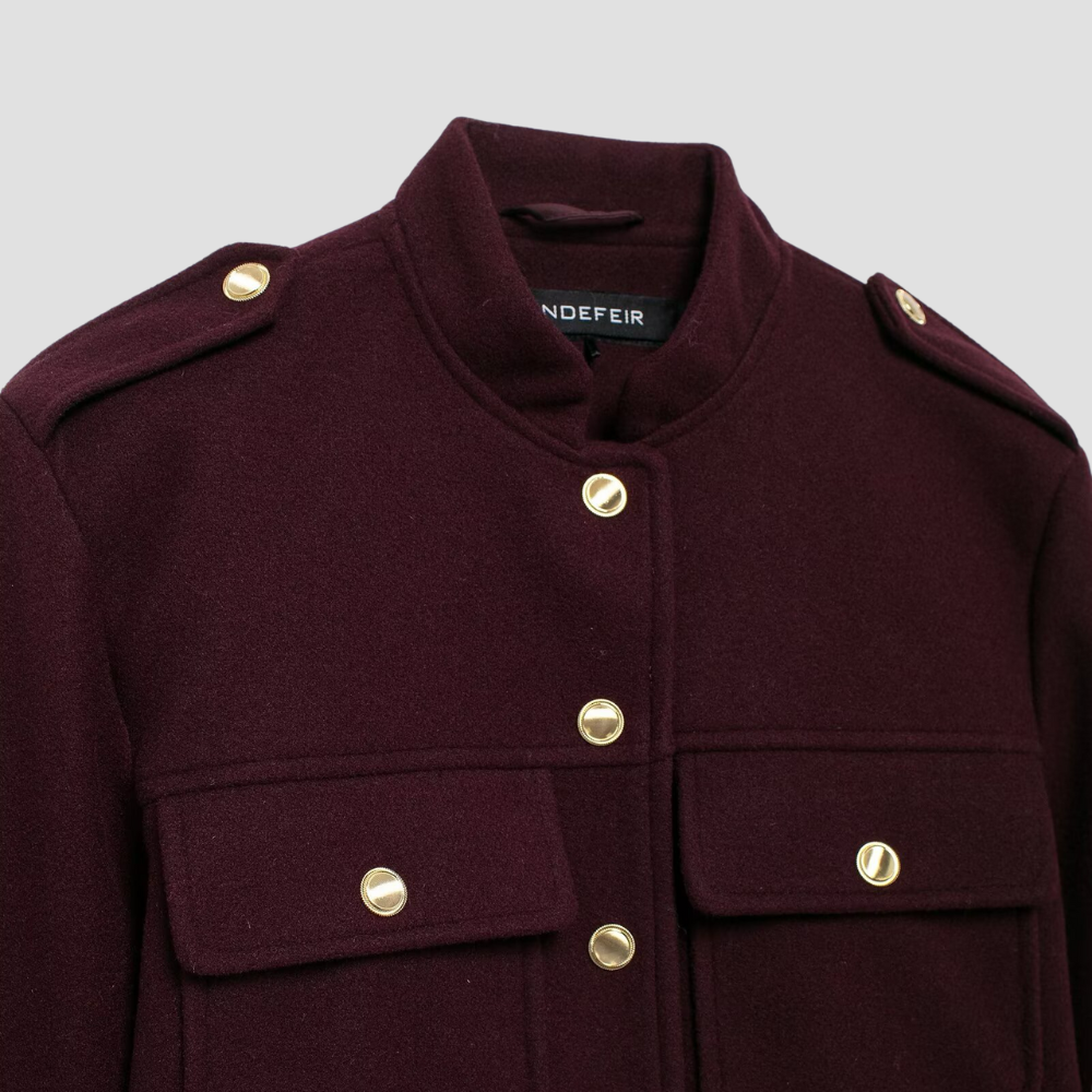 Badhie | Women’s Military-Inspired Wool Jacket