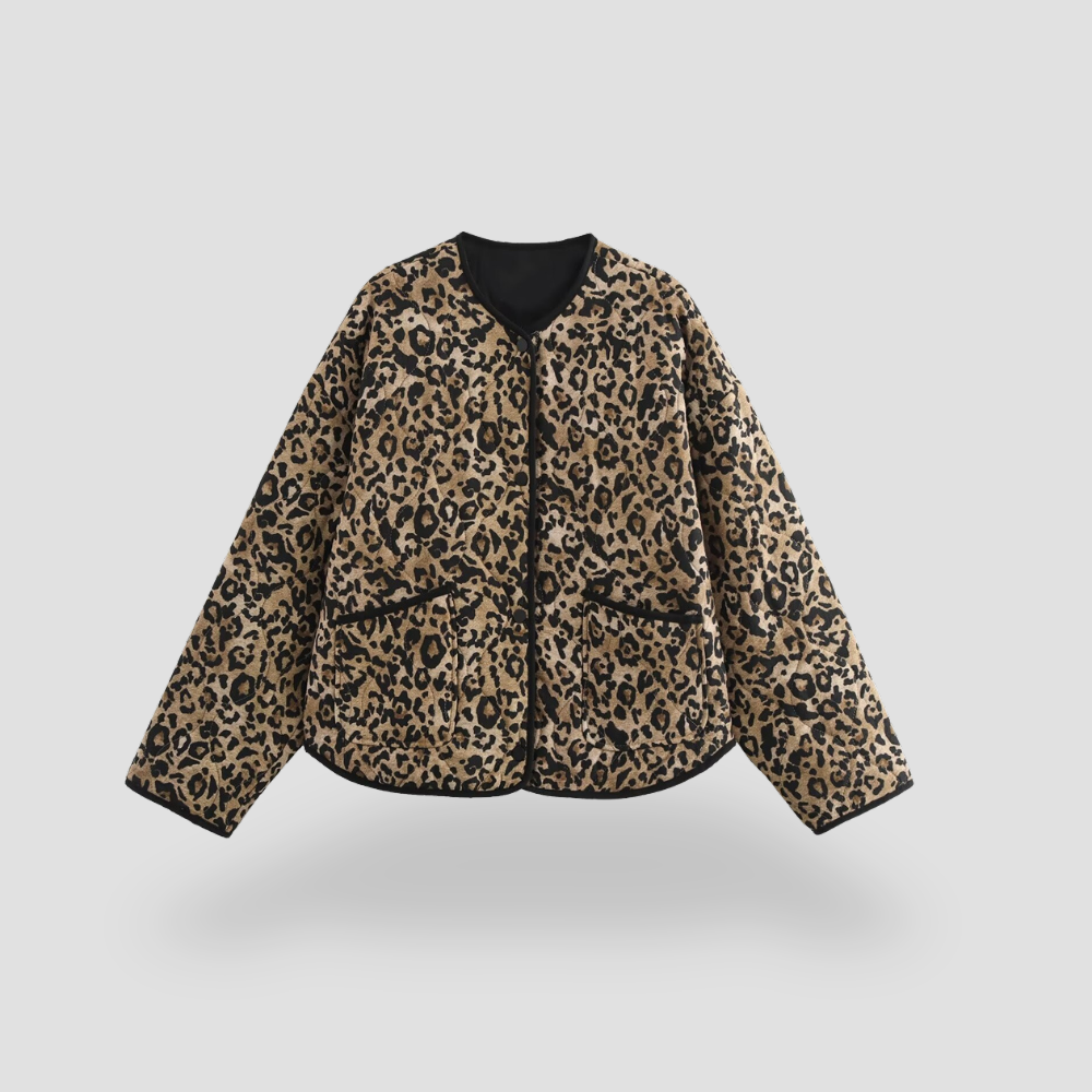 Badhie | Women's Wildside Quilted Leopard Jacket
