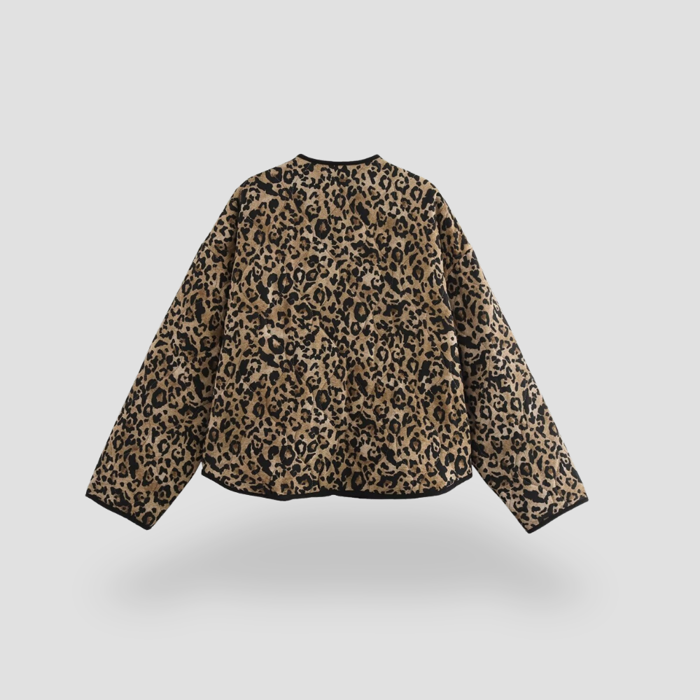Badhie | Women's Wildside Quilted Leopard Jacket