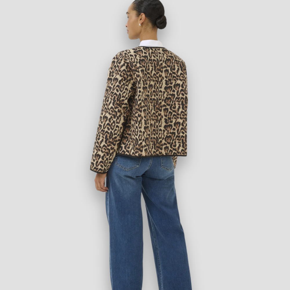 Badhie | Women's Wildside Quilted Leopard Jacket