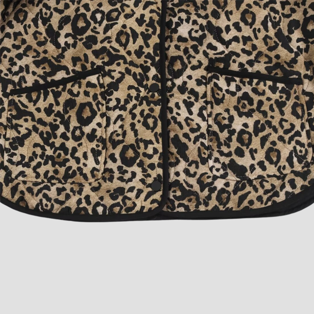 Badhie | Women's Wildside Quilted Leopard Jacket