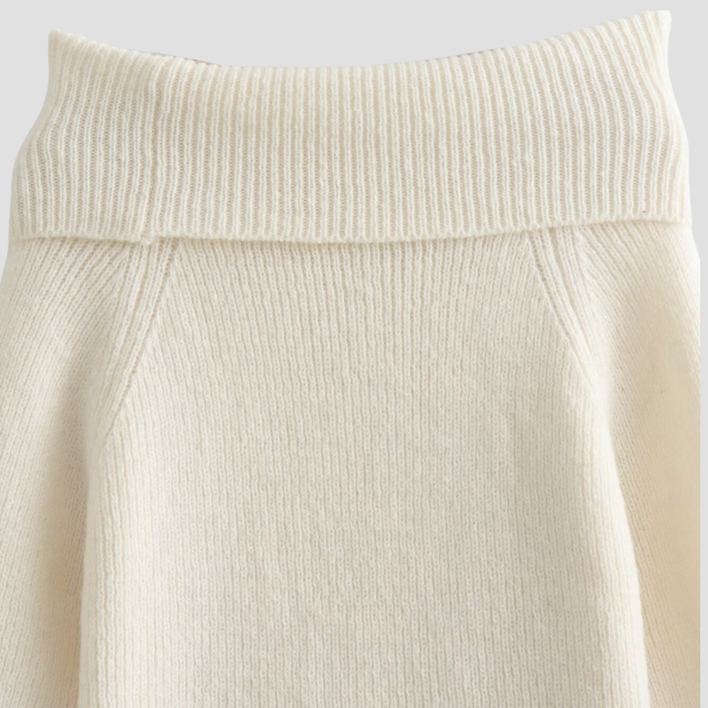 Badhie | Women's Off-Shoulder Knit Sweater