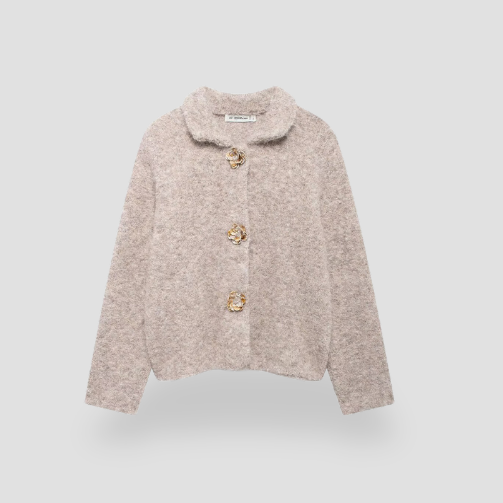 Badhie | Women's Casual Soft Wool Knit Cardigan