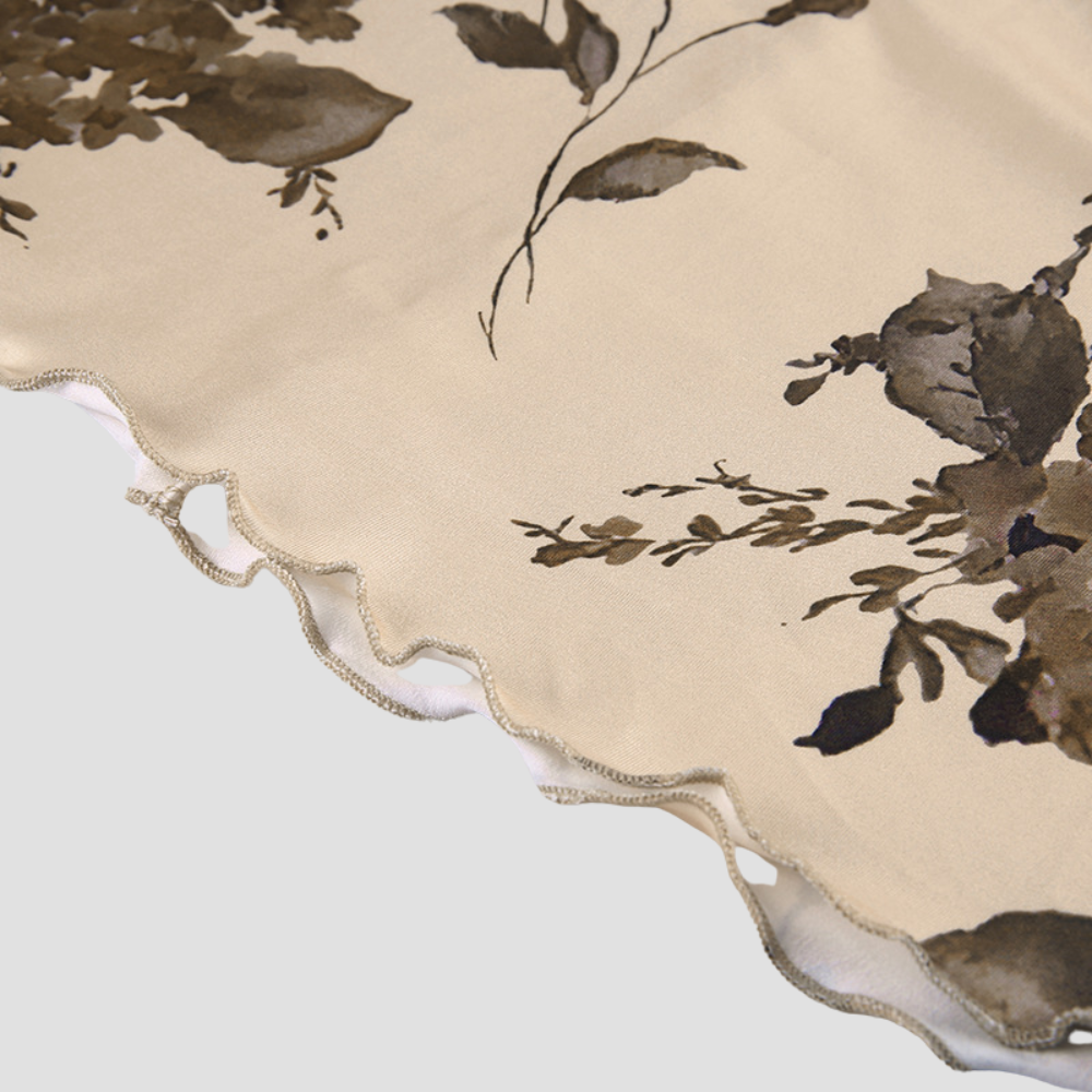 Badhie | Women’s Vintage Floral Slip Midi Dress