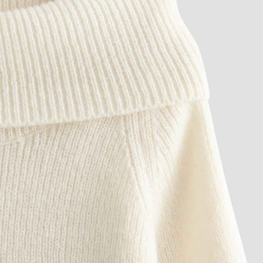 Badhie | Women's Off-Shoulder Knit Sweater