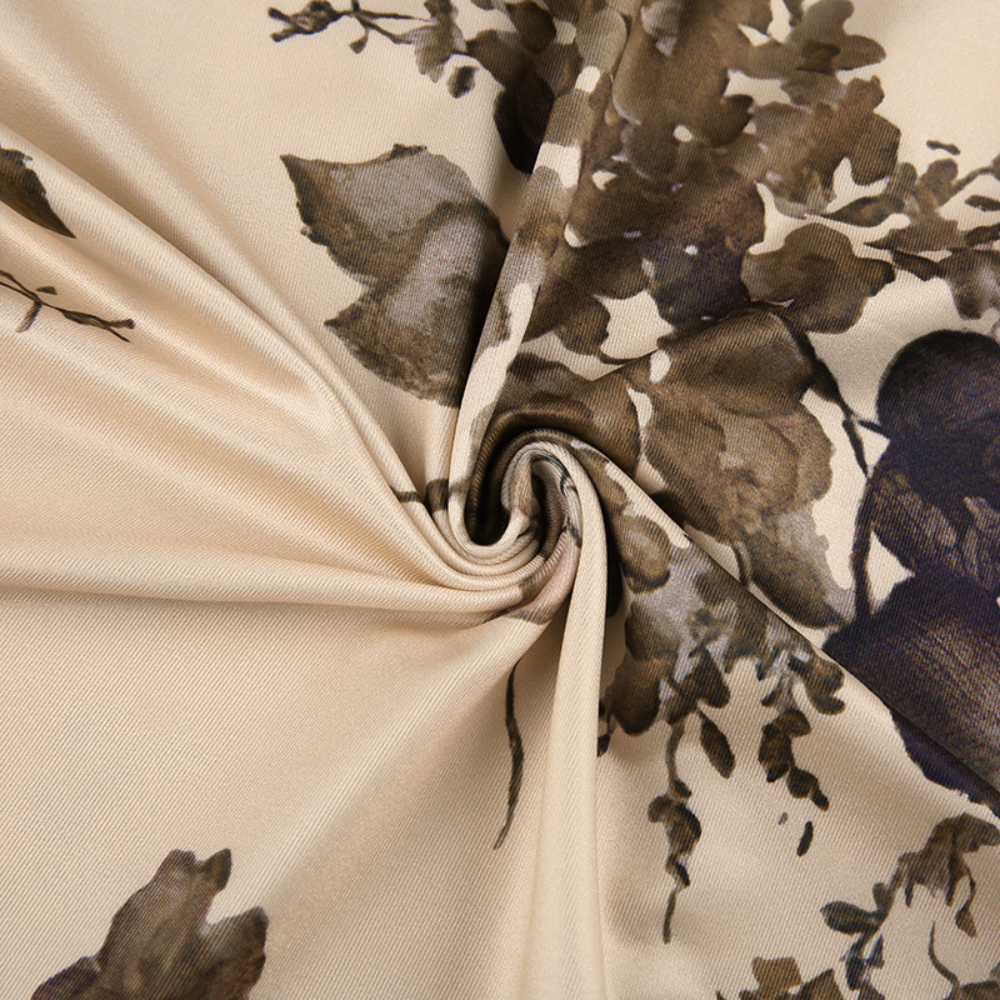 Badhie | Women’s Vintage Floral Slip Midi Dress