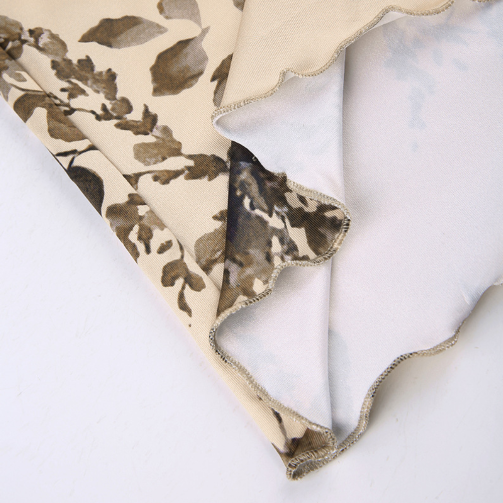 Badhie | Women’s Vintage Floral Slip Midi Dress