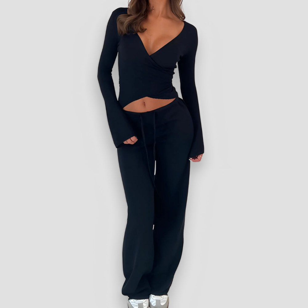 Badhie | Women's Long Sleeve Top Two-Piece Set
