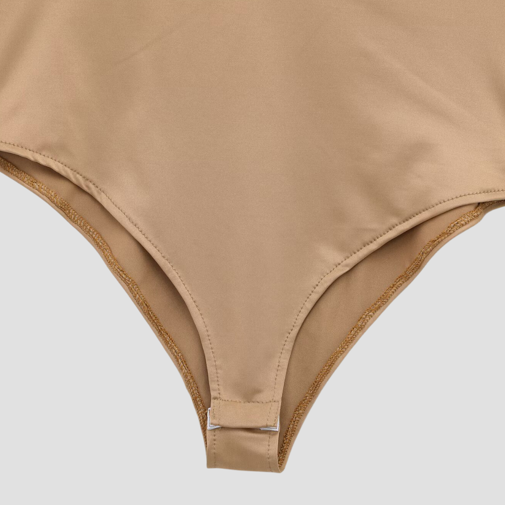 Badhie | Women’s Satin Tight Fitting Bodysuit