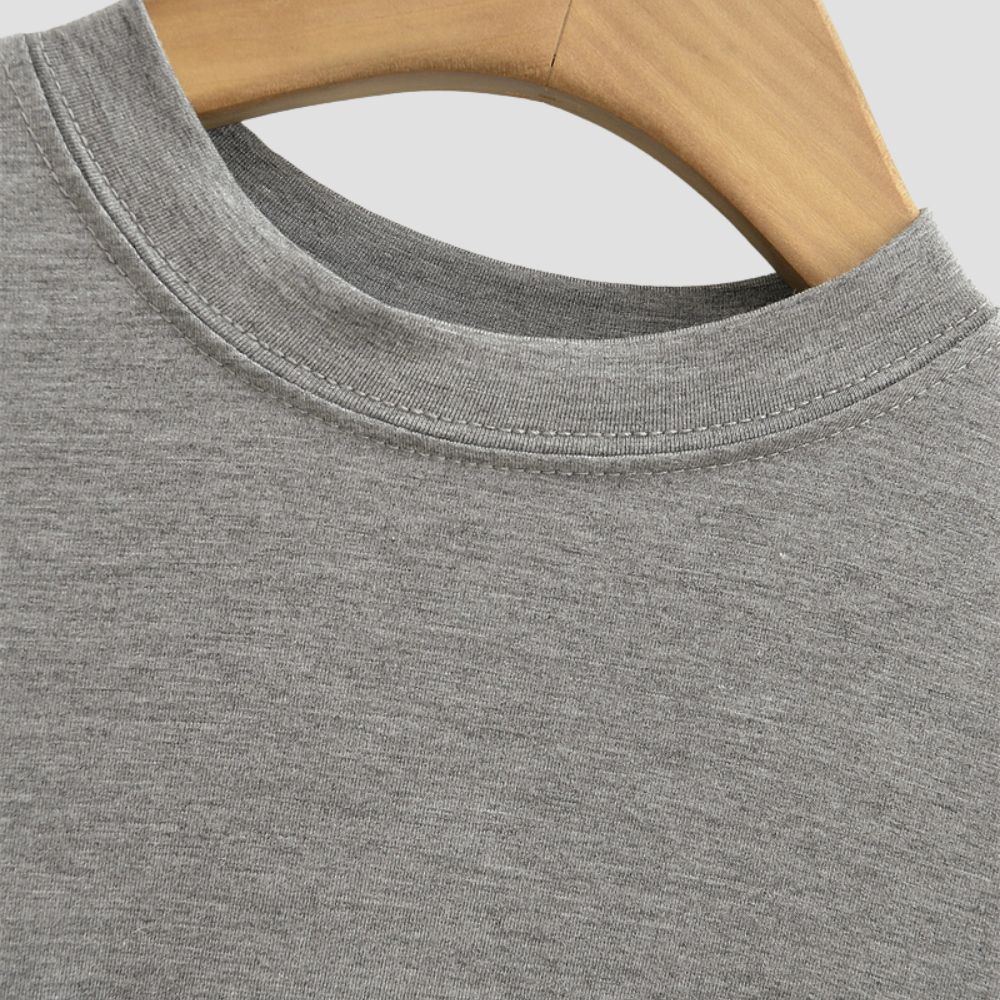 Badhie | Women's Soft Basic Essential Fitted Stretch T-Shirt