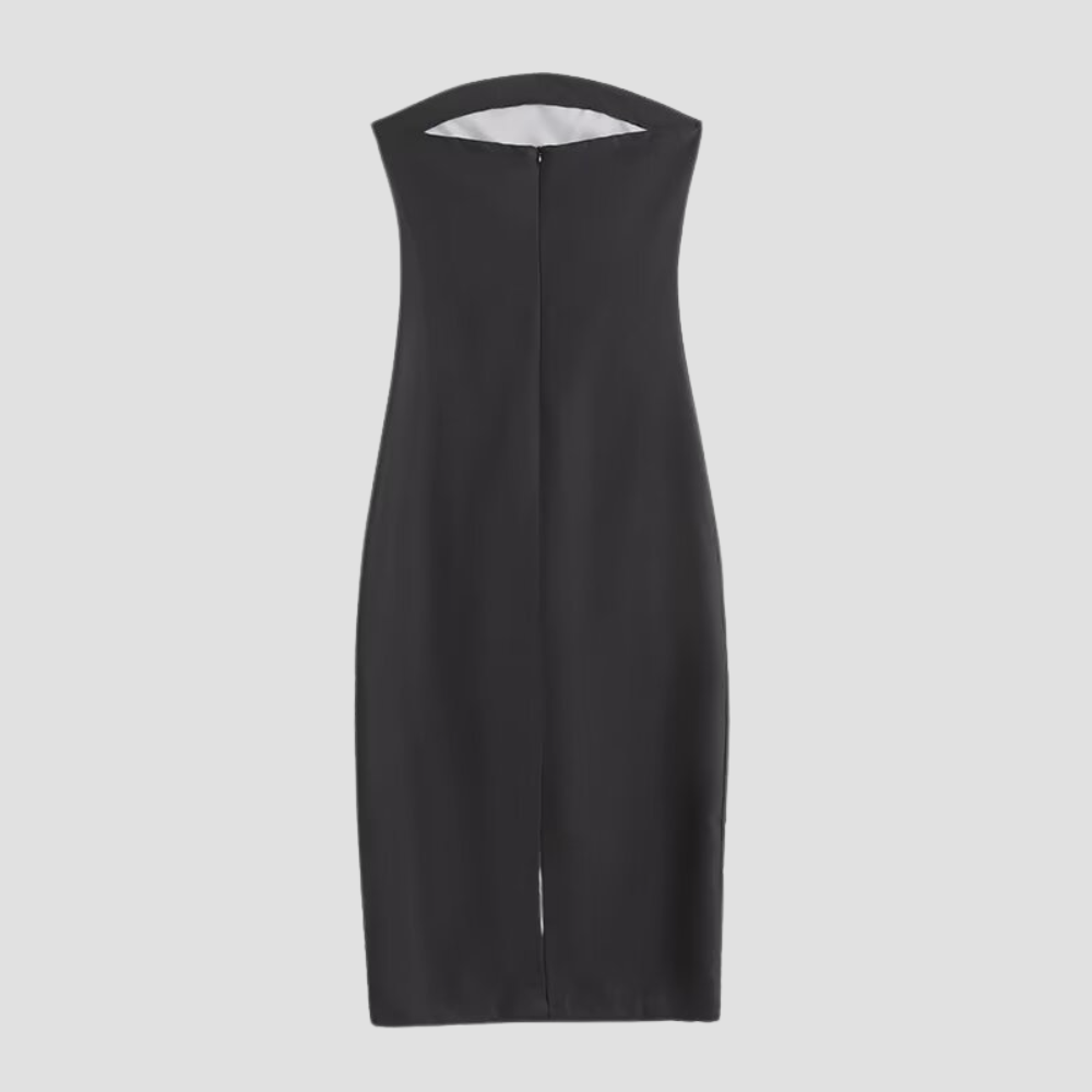 Badhie | Women’s Strapless Maxi Floral Dress