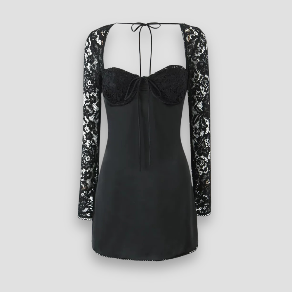 Badhie | Women's Lace Mini Elegant Dress