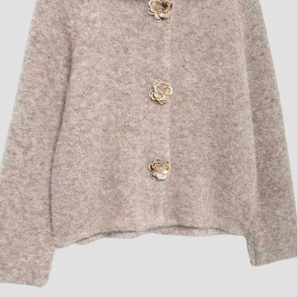 Badhie | Women's Casual Soft Wool Knit Cardigan