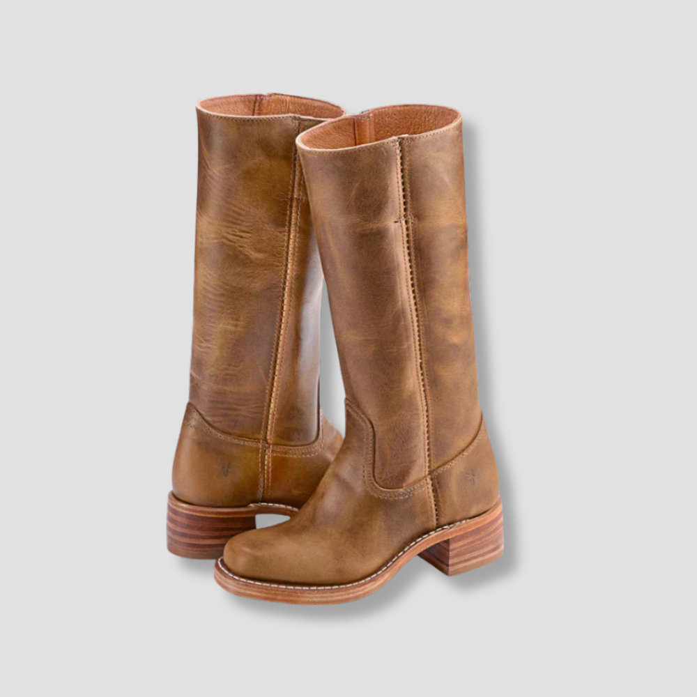 Badhie | Women’s Knee High Boots Classic Round