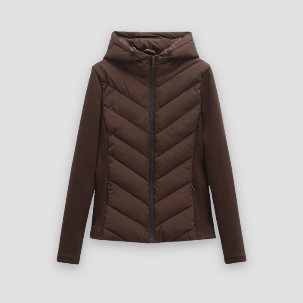 Badhie | Women’s Elegant Lightweight Hooded Puffer Jacket