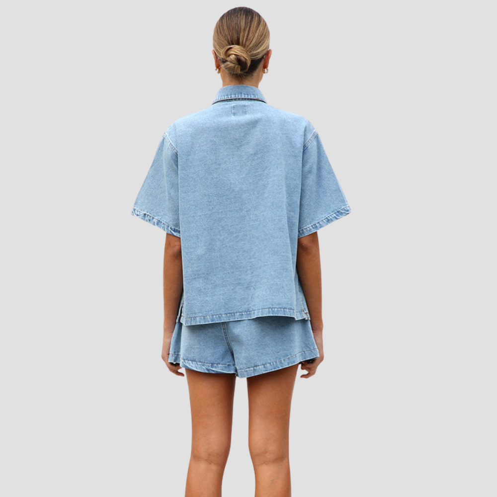 Badhie | Women's Everyday Denim Two-Piece Set