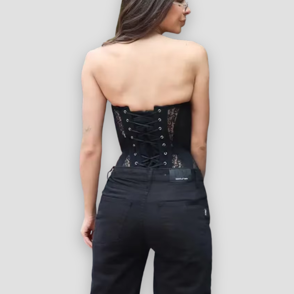 Badhie | Women’s Lace Corset Bustier Top
