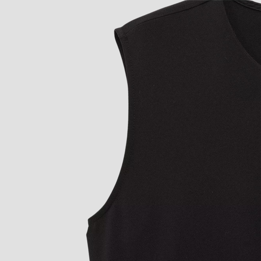 Badhie | Women's Gold Button Belted Midi Dress