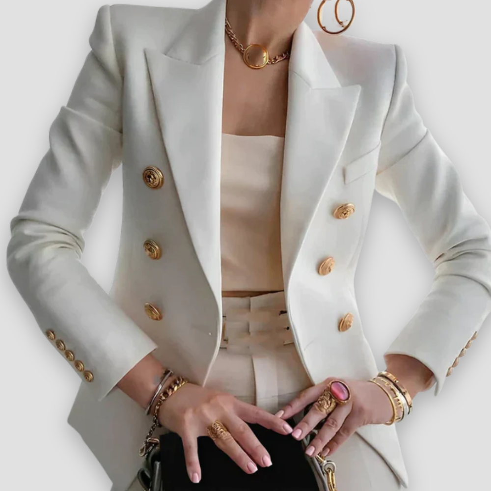 Badhie | Women’s Double-Breasted Power Blazer
