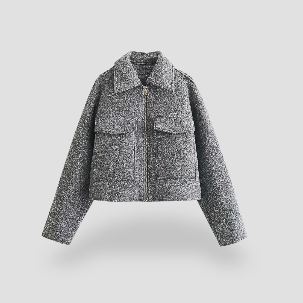 Badhie | Women’s Cropped Wool Utility Jacket