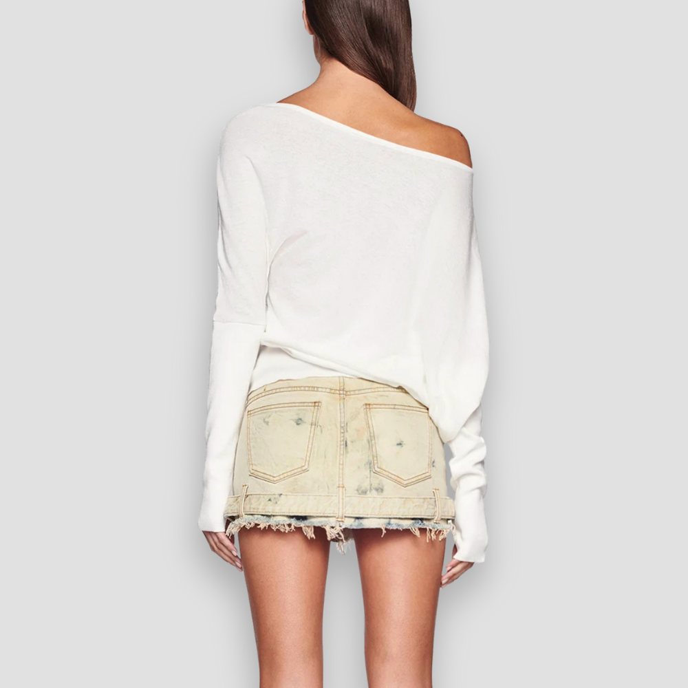 Badhie | Women’s Off-Shoulder Long Sleeve Top