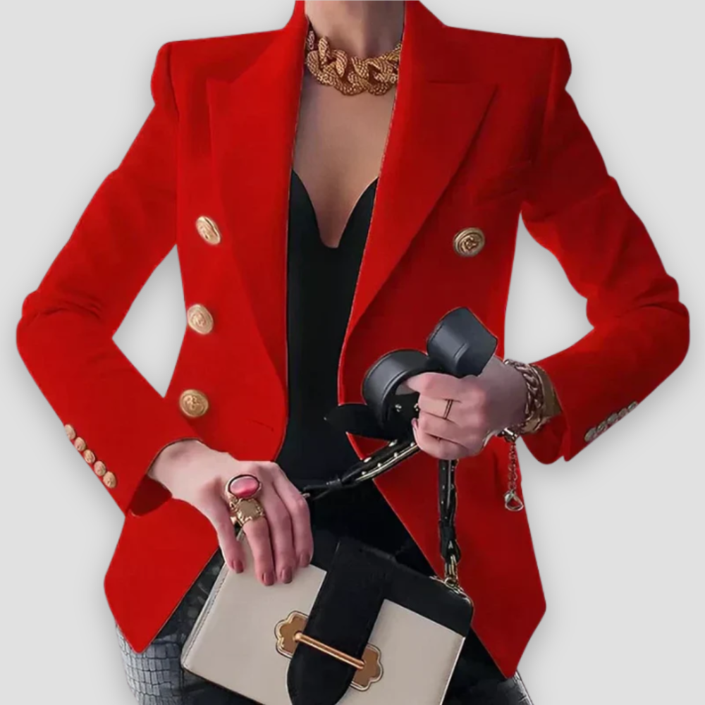 Badhie | Women’s Double-Breasted Power Blazer