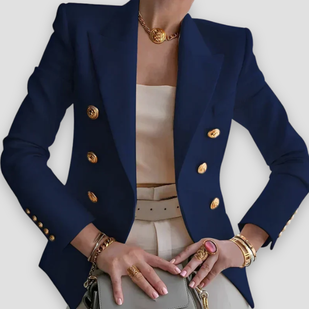 Badhie | Women’s Double-Breasted Power Blazer