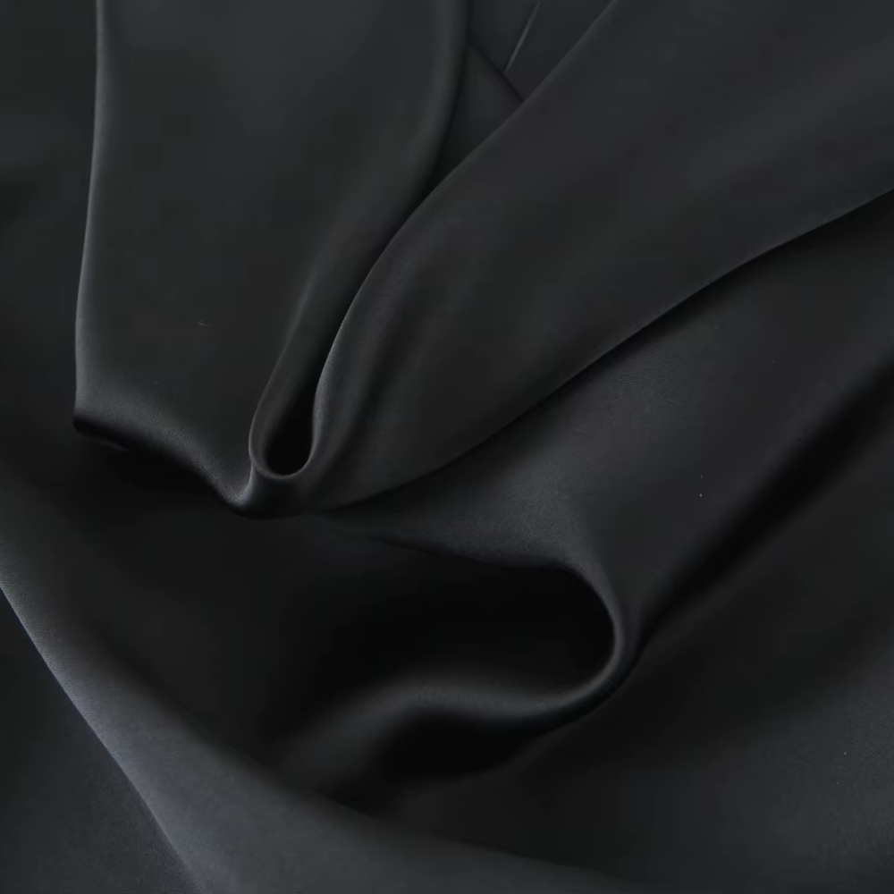 Badhie | Women’s Satin Cowl-Neck Tie-Back Halter Top