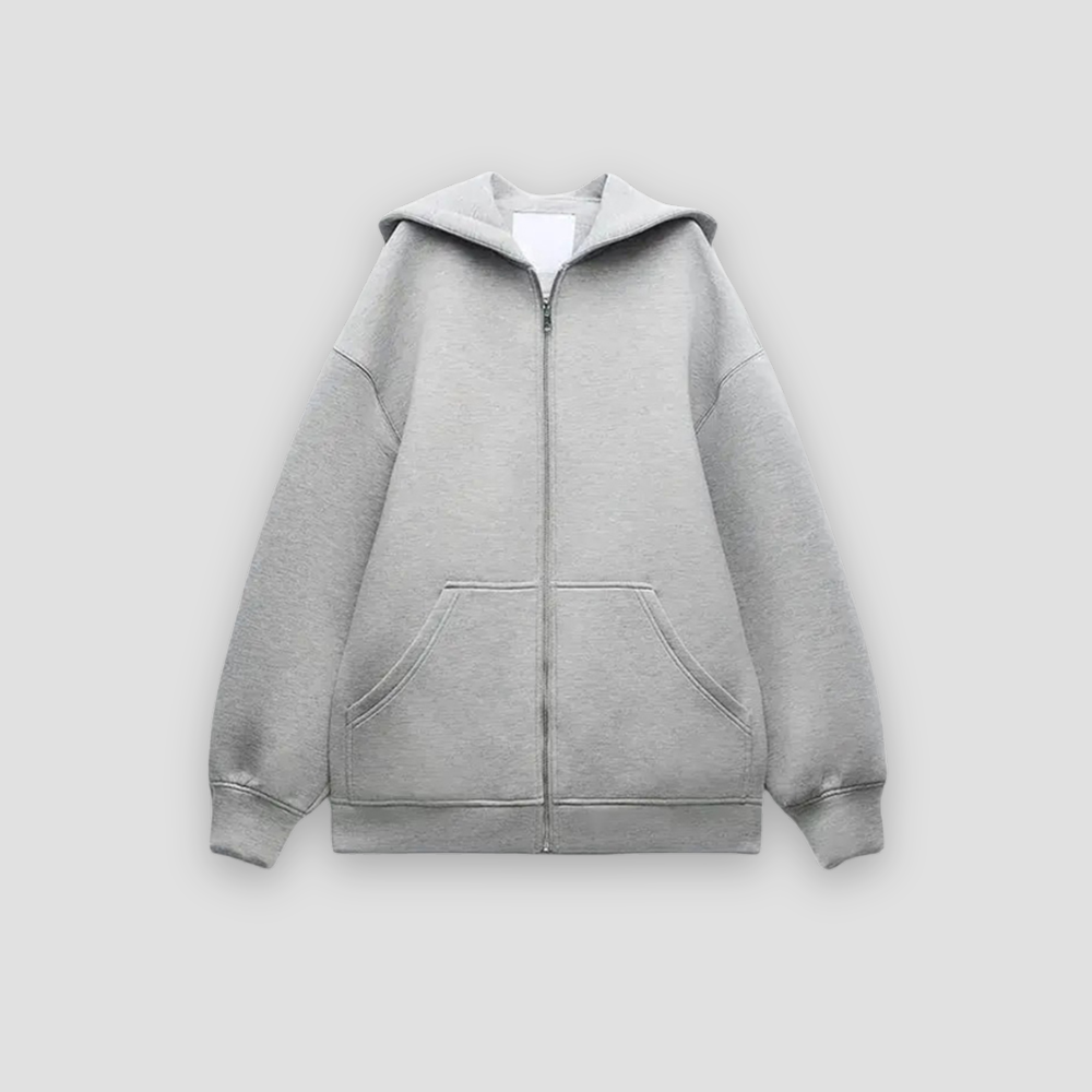 Badhie | Women’s Oversized Zip-Up Hoodie