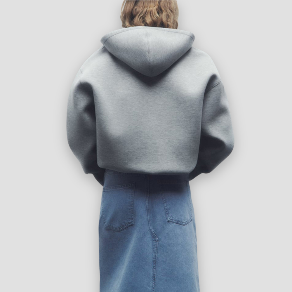 Badhie | Women’s Oversized Zip-Up Hoodie