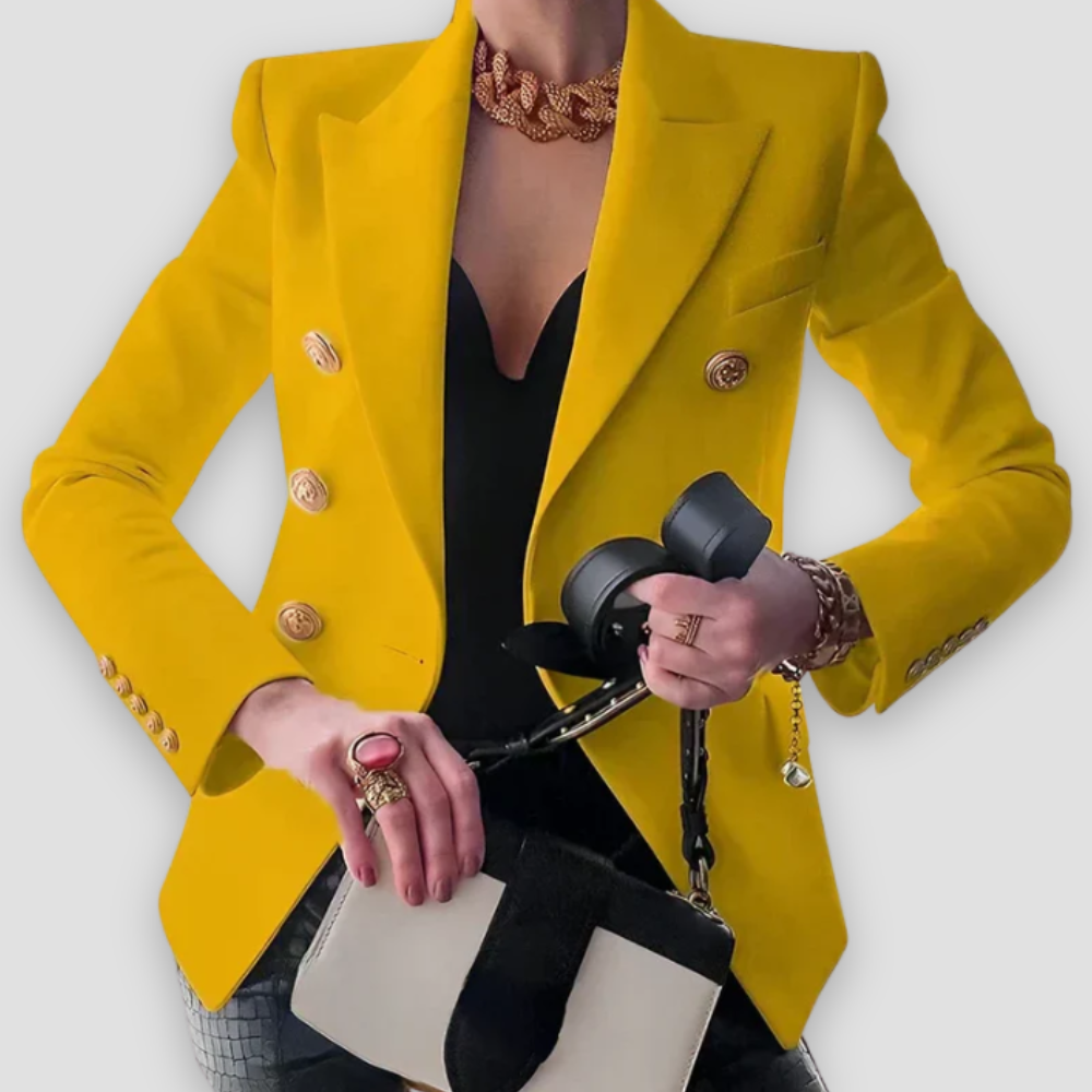 Badhie | Women’s Double-Breasted Power Blazer