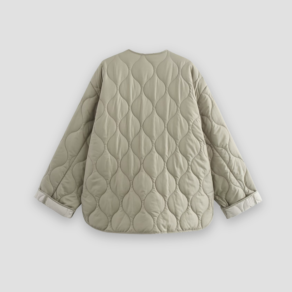 Badhie | Women’s Winter Parka Jacket Quilted Zip Puffer