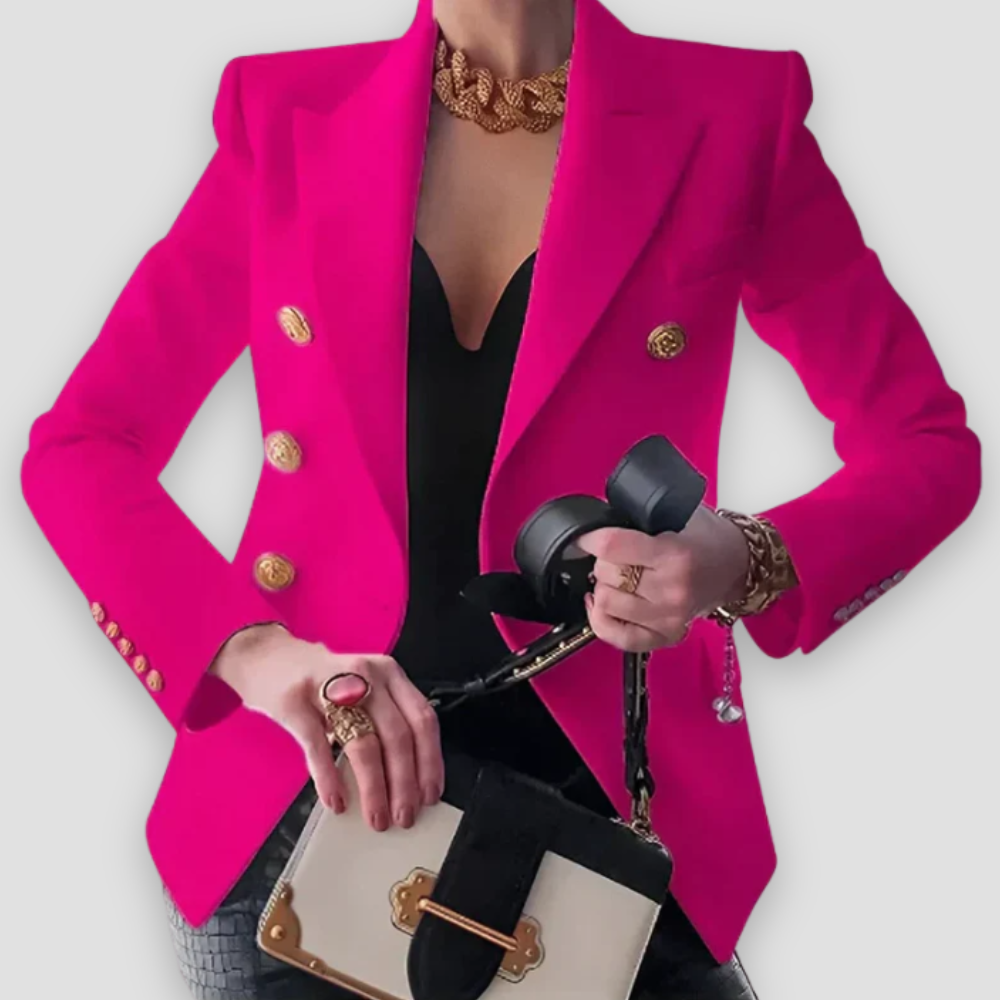 Badhie | Women’s Double-Breasted Power Blazer