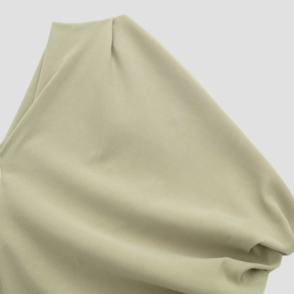 Badhie | Women’s One-Shoulder Ruched Sculpt Crop Top