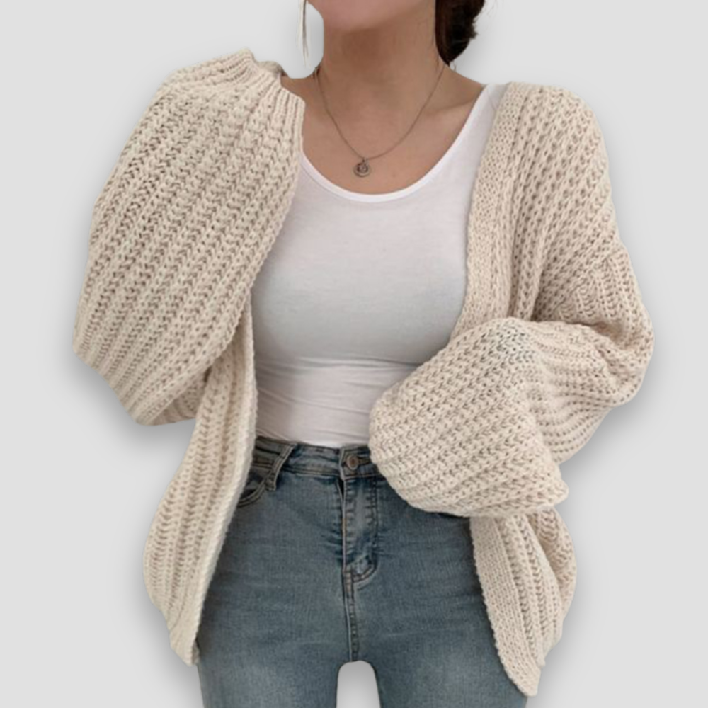 Badhie | Women’s Chunky Knit Oversized Cardigan