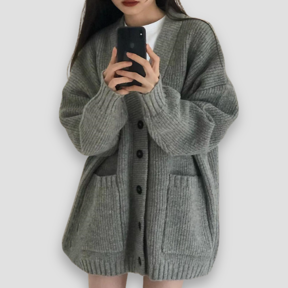 Badhie | Women’s Oversized Cozy Knit Cardigan