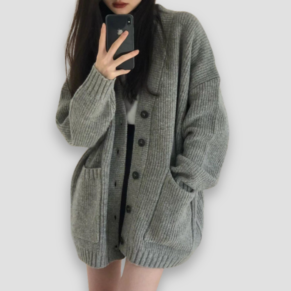 Badhie | Women’s Oversized Cozy Knit Cardigan