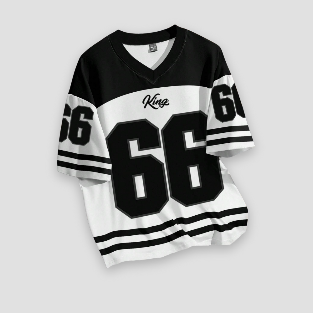 Badhie | Women's Oversized Varsity Street Jersey Tee