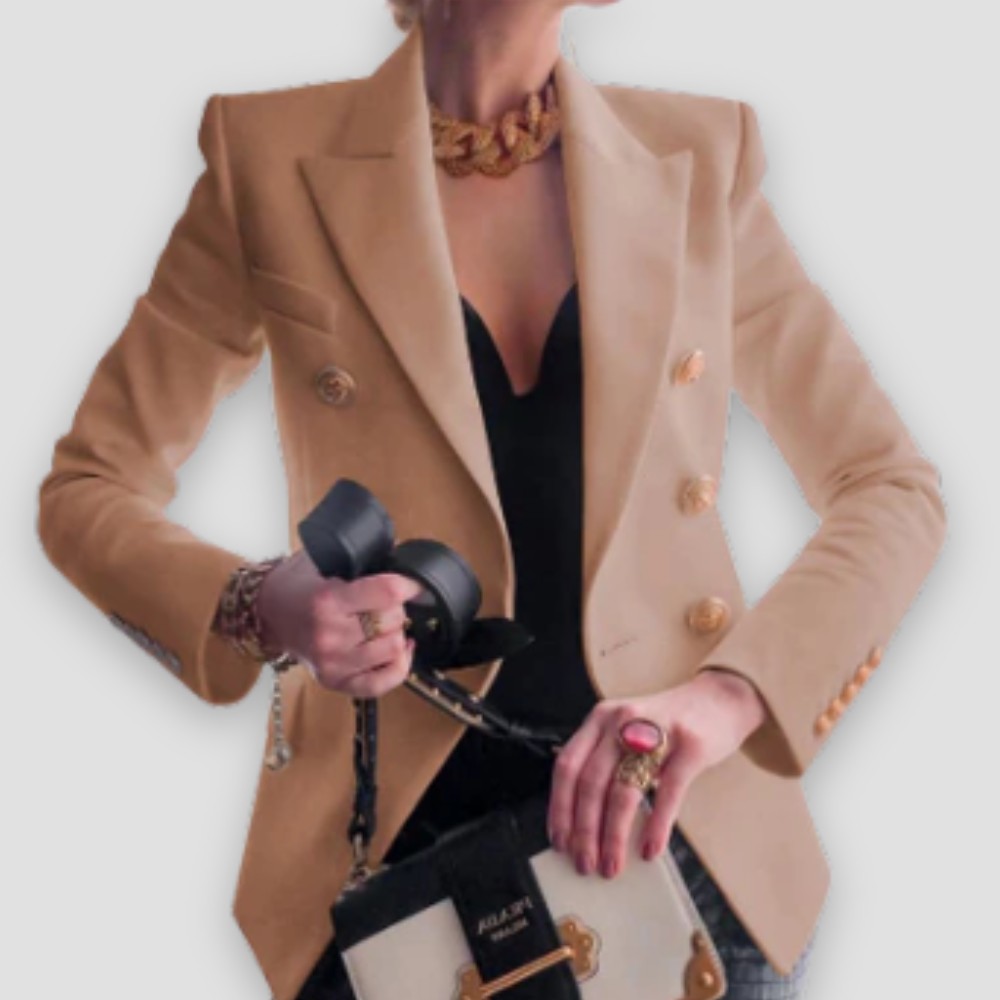 Badhie | Women’s Double-Breasted Power Blazer