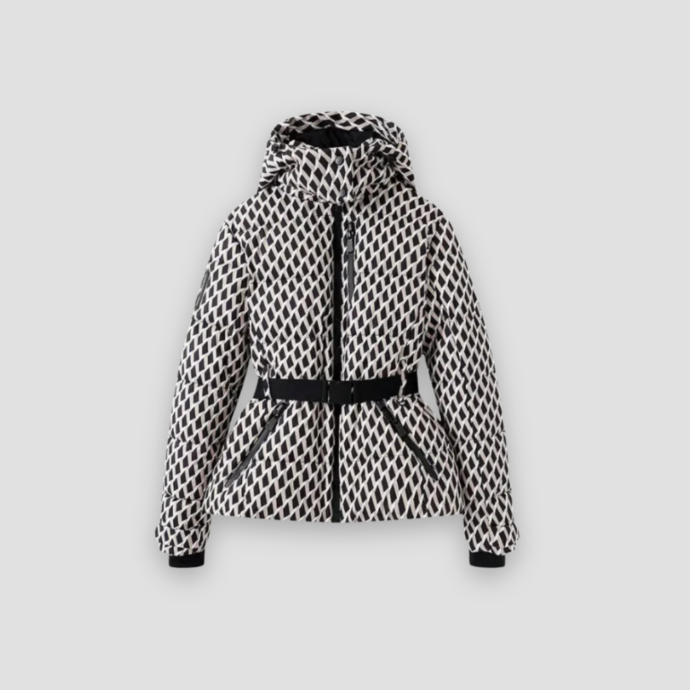 Badhie | Women’s Winter Jacket Belted Puffer Parka