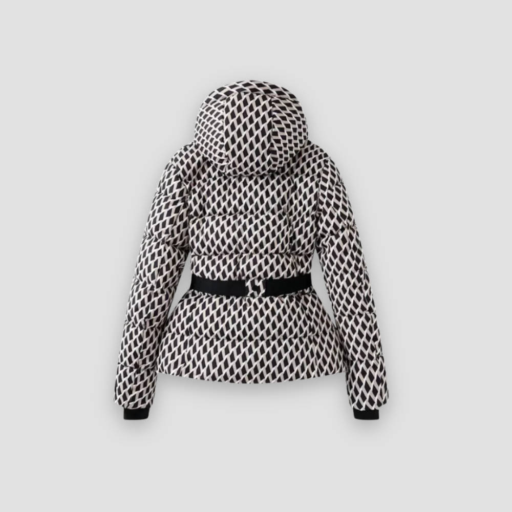 Badhie | Women’s Winter Jacket Belted Puffer Parka