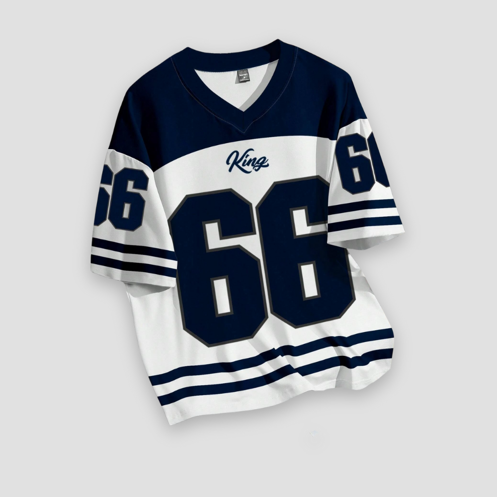 Badhie | Women's Oversized Varsity Street Jersey Tee