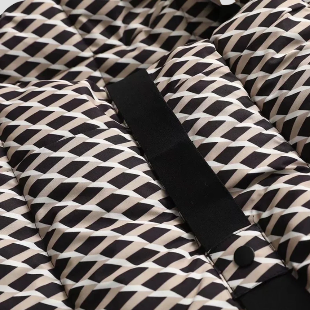 Badhie | Women’s Winter Jacket Belted Puffer Parka