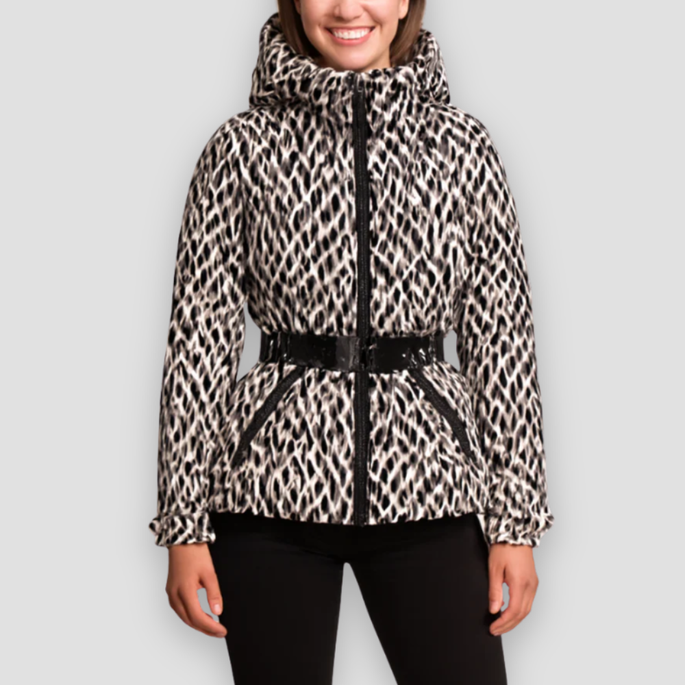 Badhie | Women’s Winter Jacket Belted Puffer Parka