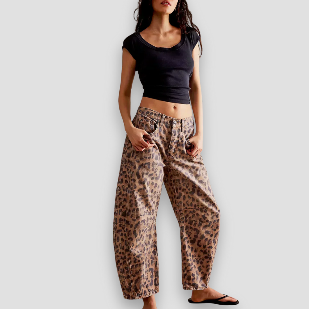 Badhie | Women’s Vintage Wide-Leg Denim Jeans