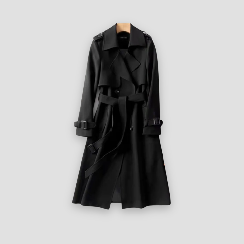 Badhie | Women’s Winter Jacket Classic Trench Coat